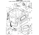 Sears 11087394800 cabinet parts diagram