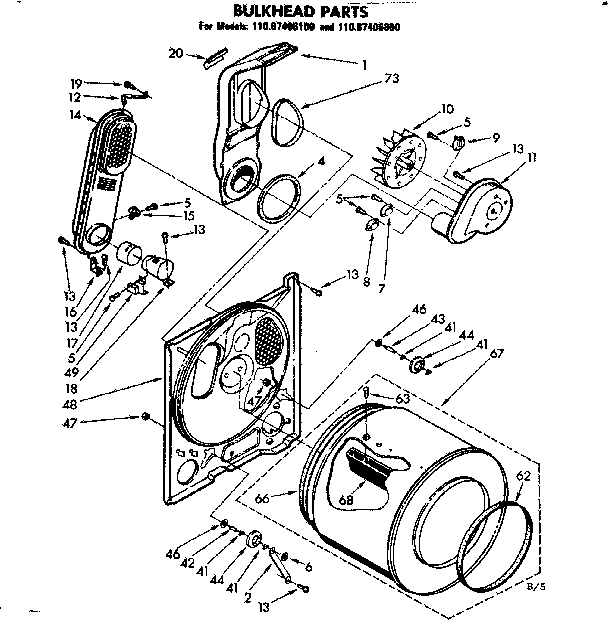 Bulkhead parts