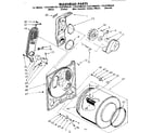 Sears 11087406620 bulkhead parts diagram