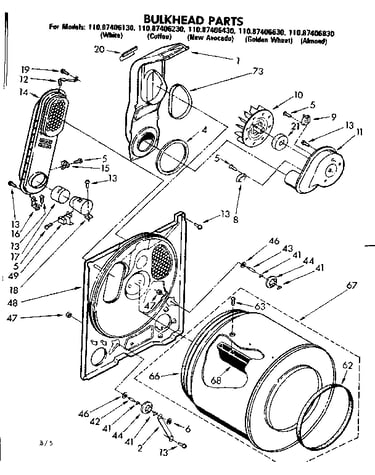 Bulkhead parts