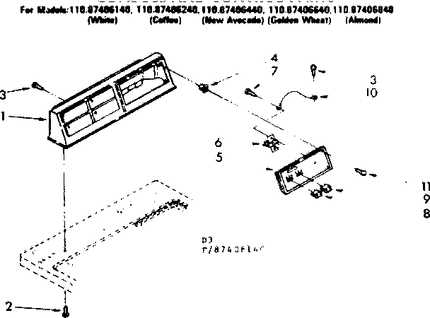 Console and control parts