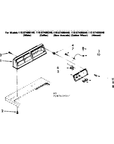 Console and control parts