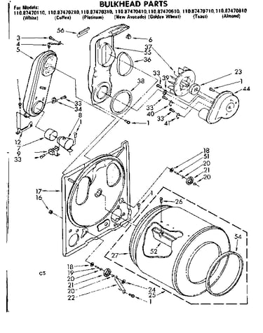 Bulkhead parts