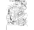 Sears 11087471100 cabinet parts diagram