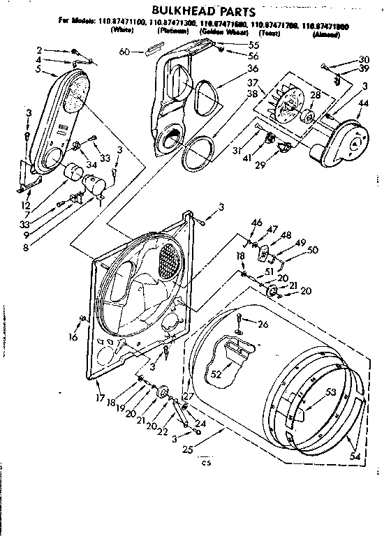 Bulkhead parts