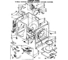 Sears 11087475600 cabinet parts diagram
