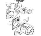 Sears 11087475900 bulkhead parts diagram