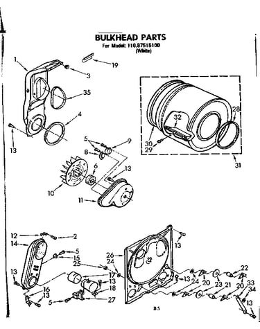 Bulkhead parts