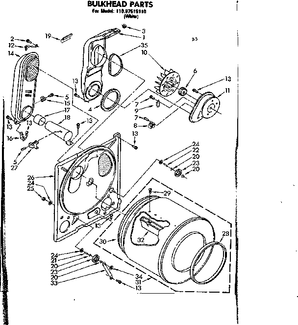 BULKHEAD PARTS