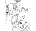 Sears 11087535100 bulkhead parts diagram