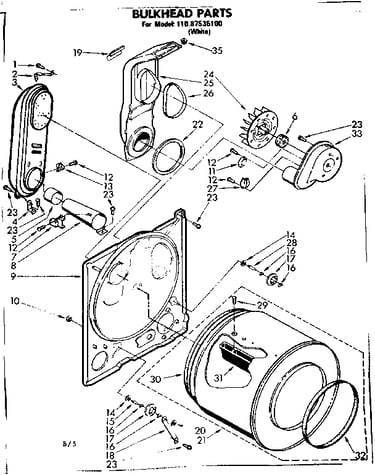 Bulkhead parts