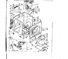 Sears 11087535110 cabinet parts diagram