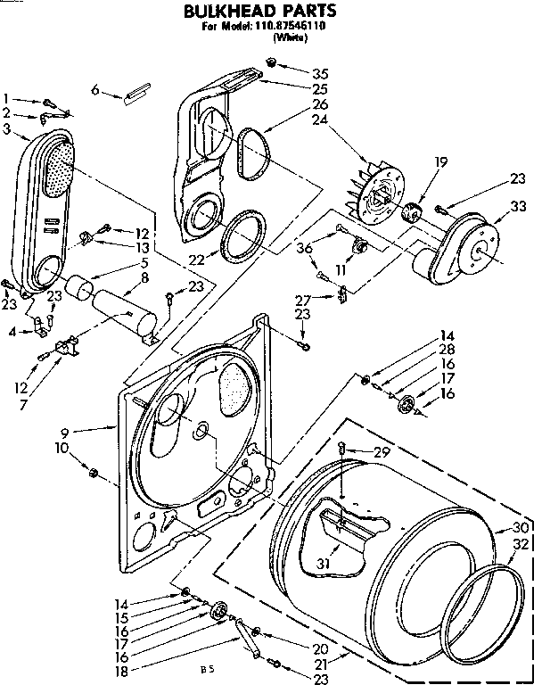 Bulkhead parts