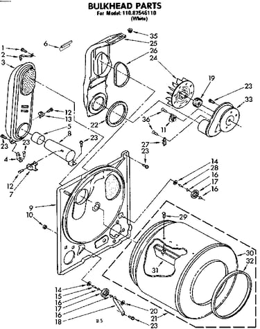 Bulkhead parts