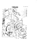 Sears 11087556100 cabinet parts diagram