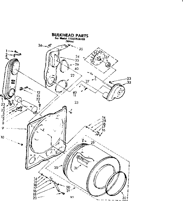 Bulkhead parts