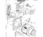Sears 11087557100 bulkhead parts diagram