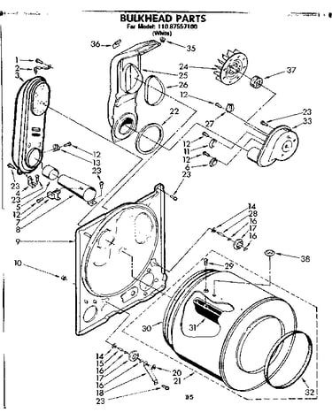 Bulkhead parts