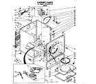 Sears 11087557110 cabinet parts diagram