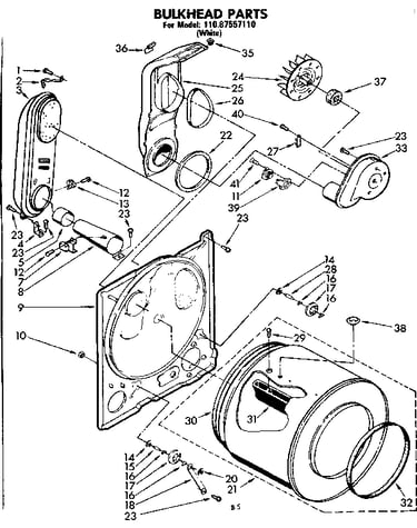 Bulkhead parts