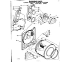 Kenmore 11087561800 bulkhead parts diagram