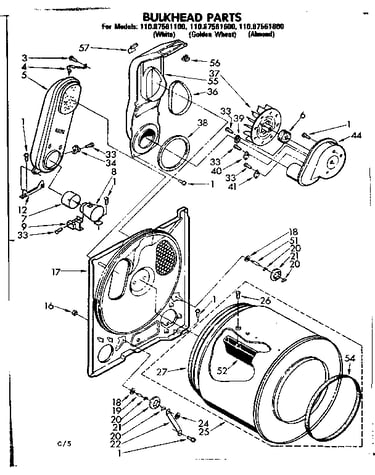 Bulkhead parts