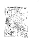 Kenmore 11087566300 cabinet parts diagram