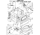 Sears 11087570800 cabinet parts diagram