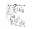 Kenmore 11087572300 bulkhead parts diagram