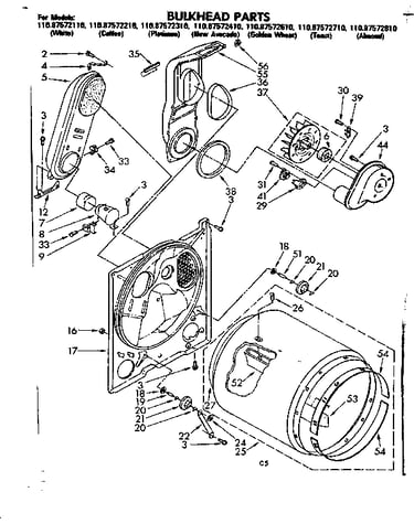 Bulkhead parts