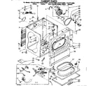 Sears 11087573300 cabinet parts diagram
