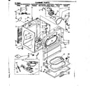 Sears 11087573810 cabinet parts diagram