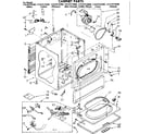Sears 11087574600 cabinet parts diagram
