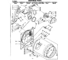 Sears 11087574610 bulkhead parts diagram