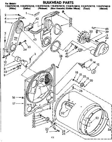 Bulkhead parts