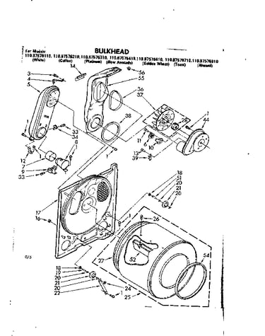 Bulkhead parts