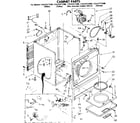 Sears 11087577400 cabinet parts diagram