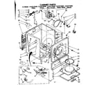 Sears 11087578200 cabinet parts diagram