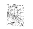Sears 11087578210 cabinet parts diagram