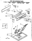 Top and console parts