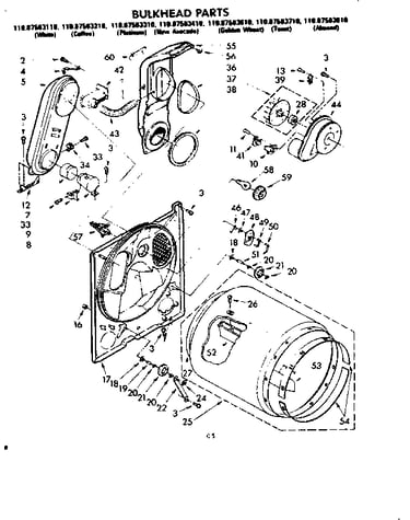 Bulkhead parts