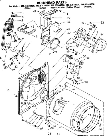 Bulkhead parts