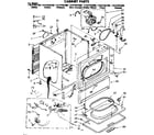 Sears 11087592100 cabinet parts diagram