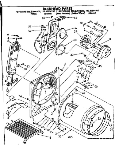 Bulkhead parts
