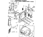 Kenmore 11088090400 bulkhead assembly diagram