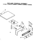Top and control assembly