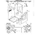 Kenmore 11088416200 cabinet parts diagram
