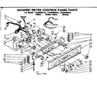 Kenmore 11088495810 control panel parts diagram