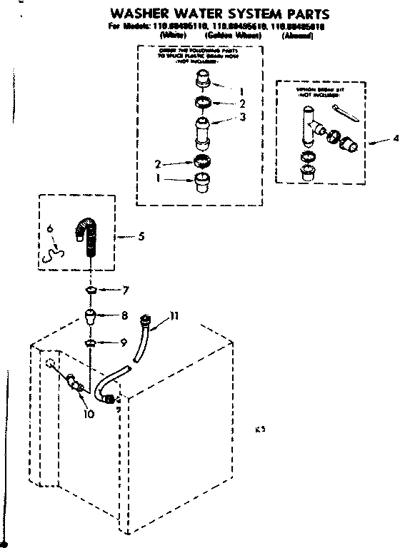 Water system parts