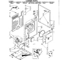 Sears 11089416710 cabinet parts diagram